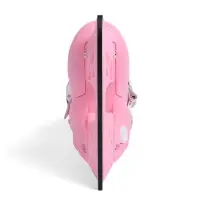 Коньки детские раздвижные BlackAqua, р. 34-37, для фитнеса, розовые