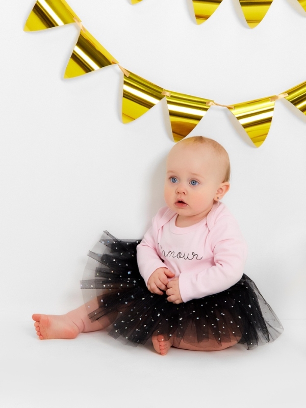 Юбка детская KAFTAN Юбка детская KAFTAN "Звездочки" черный, длина 17 см