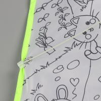 Funny toys Воздушный змей - раскраска, зверятки, 80 см Funny toys Воздушный змей - раскраска, зверятки, 80 см