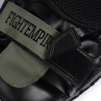 Лапы боксёрские изогнутые FIGHT EMPIRE, GEL-TECH, ПУ, чёрно-зелёные, пара Лапы боксёрские изогнутые FIGHT EMPIRE, GEL-TECH, ПУ, чёрно-зелёные, пара