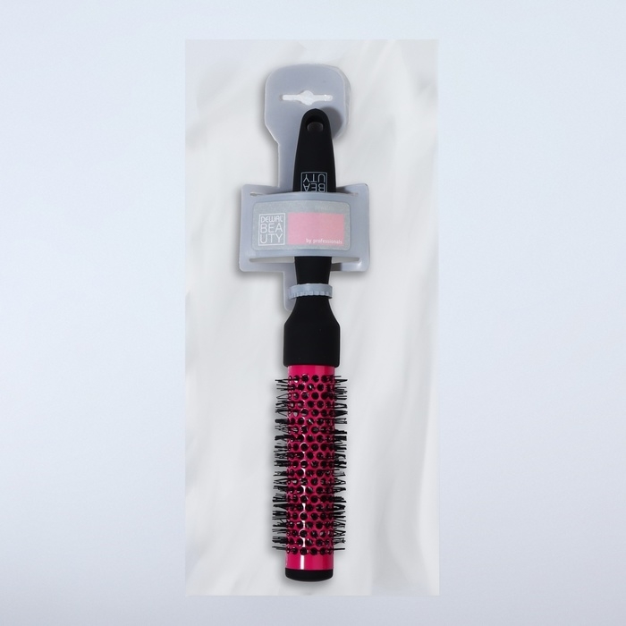 Брашинг, вентилируемый, d = 2,5/4 &times; 24,5 см, цвет чёрный/малиновый