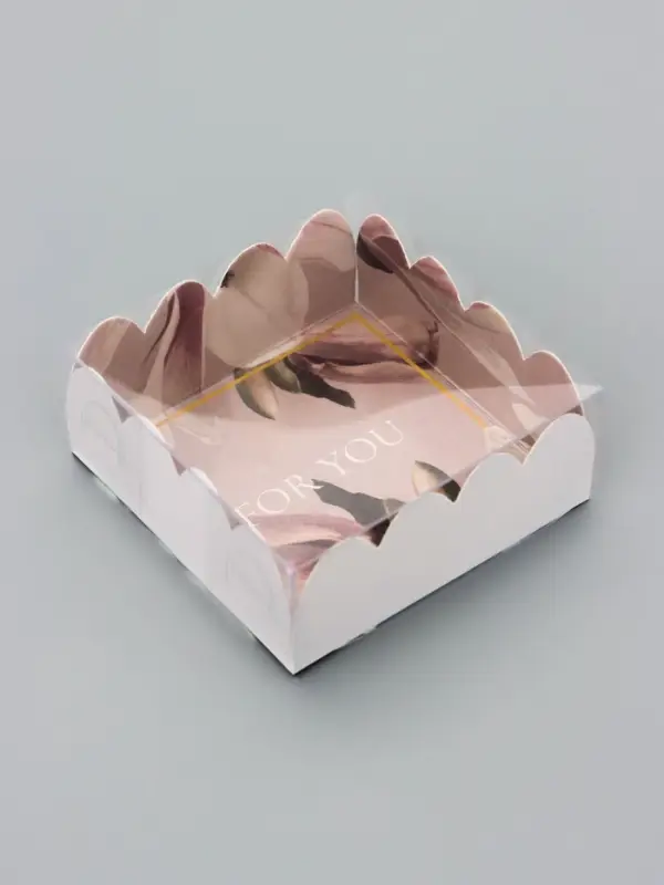 Коробка для печенья, For You, 7&times;7&times;3 см