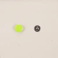 Кнопка Clavis, M, желтый неон