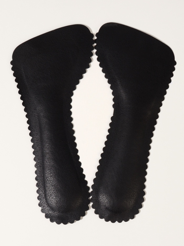 Полустельки (иск.кожа, латекс) на кл осн универс 20см (пара) черный пак ОТ