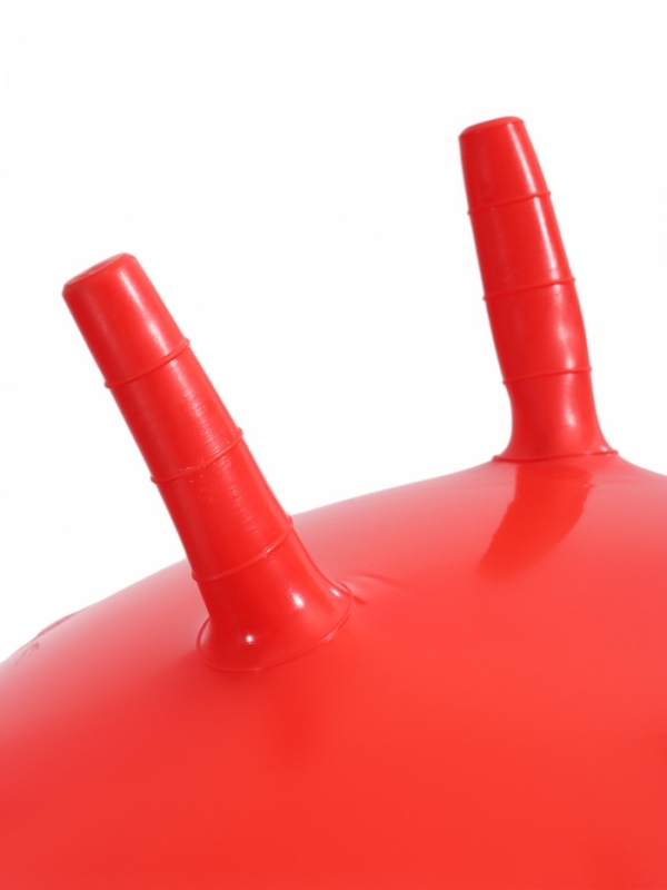 Мяч прыгун с рожками 65 см, 520 гр, цвета микс