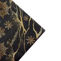 Упаковочная бумага на новый год Happy holidays, 50 х 70 см, глянцевая