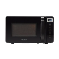 Микроволновая печь HYM-D3039 черный, 20 л, 700 Вт
