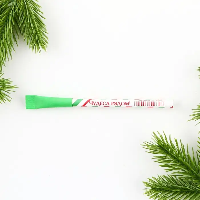 Ручка-эко шариковая, синяя паста, 1.0 мм &laquo;Новый год: Время чудес!&raquo;