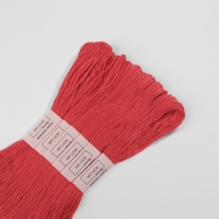 Набор ниток мулине №3801, 8 &plusmn; 1 м, 6 шт, цвет глубокий красный