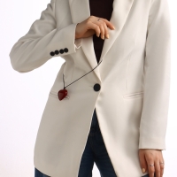 Портупея с кулоном &laquo;Сердечко&raquo;, трансформер, бордовая, 150 см