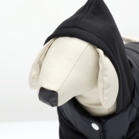 Куртка для собак "Спорт" с капюшоном, размер S, чёрная Куртка для собак "Спорт" с капюшоном, размер S, чёрная