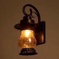 Бра "Роджер" Е27 40Вт черный 20х18х37 см