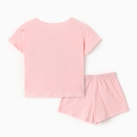 Пижама женская (футболка и шорты) KAFTAN Hello р. 48-50, розовый