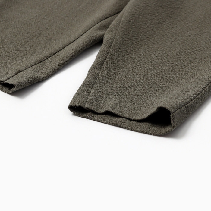 Комплект для мальчика (рубашка, брюки) MINAKU, зелёный, рост 68-74 см