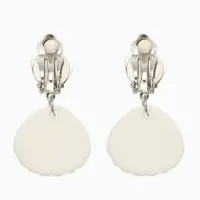 Набор детский &laquo;Выбражулька&raquo; русалочка, 4 пред :клипсы, кольцо, браслет, бусы, бело-розовый   1087536