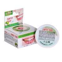 Зубная паста травяная отбеливающаяя 5 Star Cosmetic, с экстрактом Кокоса, 25 г *2шт Зубная паста травяная отбеливающаяя 5 Star Cosmetic, с экстрактом Кокоса, 25 г *2шт