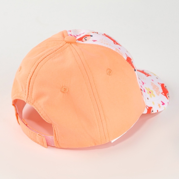 Кепка детская для девочки «Лисички», р-р. 48-50 Кепка детская для девочки «Лисички», р-р. 48-50