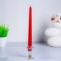 Свечи античные, 2,3х 24,5 см, 5 ч, 55 г, разноцветные