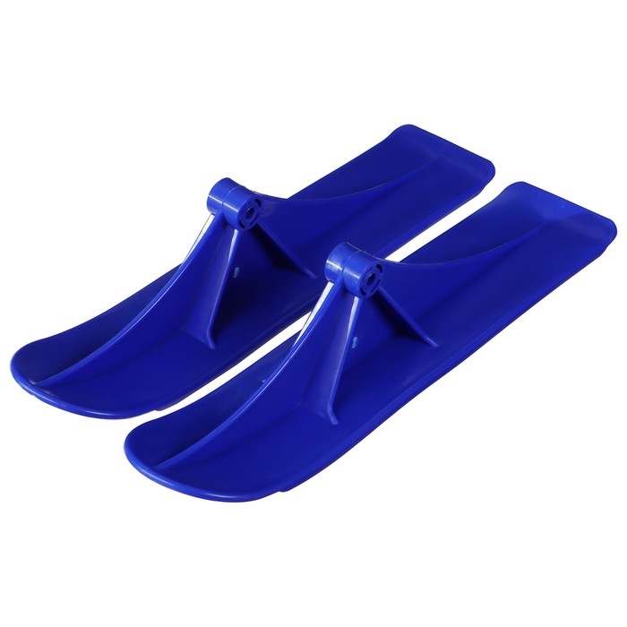 Лыжи для самокатов-снегокатов GRAFFITI, пара, цвет синий Лыжи для самокатов-снегокатов GRAFFITI, пара, цвет синий