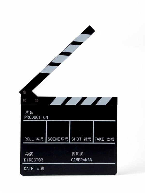 Кинохлопушка режиссёра, черная, 30 х 27 см