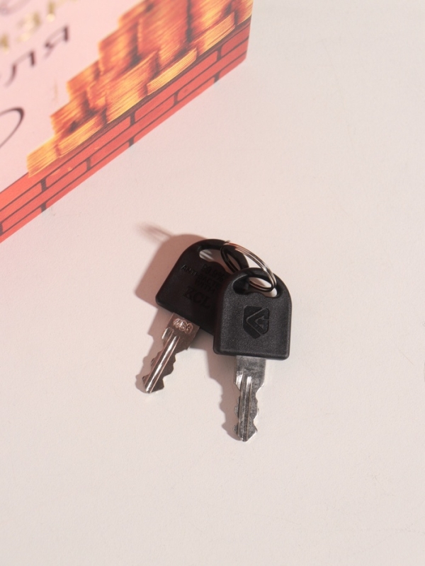 Сейф-книга дерево кожзам "Как построить бизнес с нуля?" тиснение 21х13х5 см