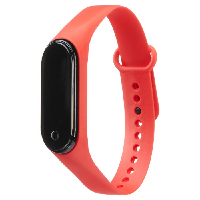 Часы наручные электронные, красные