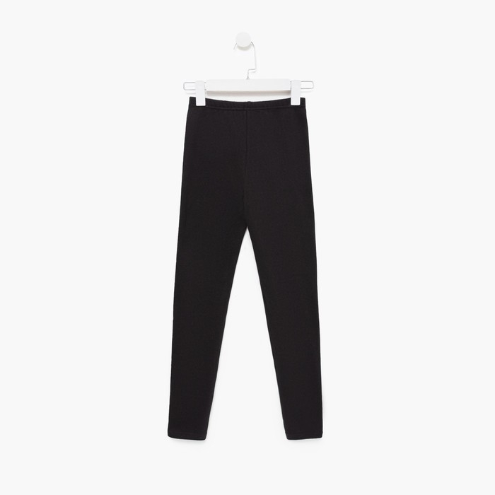 Термобелье для мальчика (лонгслив, легинсы) цвет чёрный, рост 140