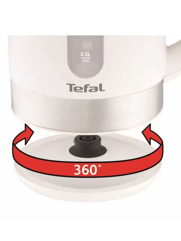 Электрический чайник KO330130 Snow, 1,7 л, 2400 Вт, белый