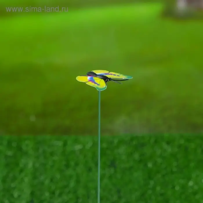 Штекер "Бабочка Шарлин" 3х4см/30см, МИКС