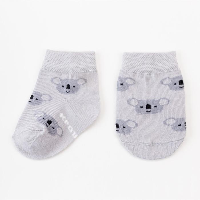 Набор носков Крошка Я &laquo;Коала&raquo;, 2 пары, 6-8