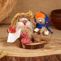 Оберег &laquo;Неразлучники&raquo;, семейный, микс