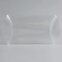 Складная прозрачная коробка из PVC, для упаковки подарков, 14&times;9&times;3 см