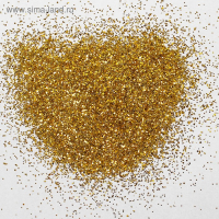 Наполнитель для шара &laquo;Блёстки&raquo;, 0,4 мм, 500 г, цвет жёлтый