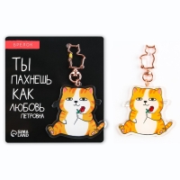 Брелок для ключей акриловый &laquo;Котик&raquo;, 6 х 5,4 см