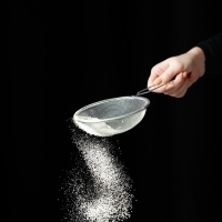 Сито для просеивания Доляна &laquo;Краски&raquo;, d=12 см, цвет серебристый