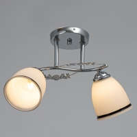 Люстра "Офелия" 2хЕ27 40т хром 47х18х25 см BayerLux Люстра "Офелия" 2хЕ27 40т хром 47х18х25 см BayerLux