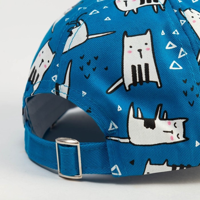 Кепка детская MINAKU Кепка детская MINAKU "Коты", цвет синий, р-р 50