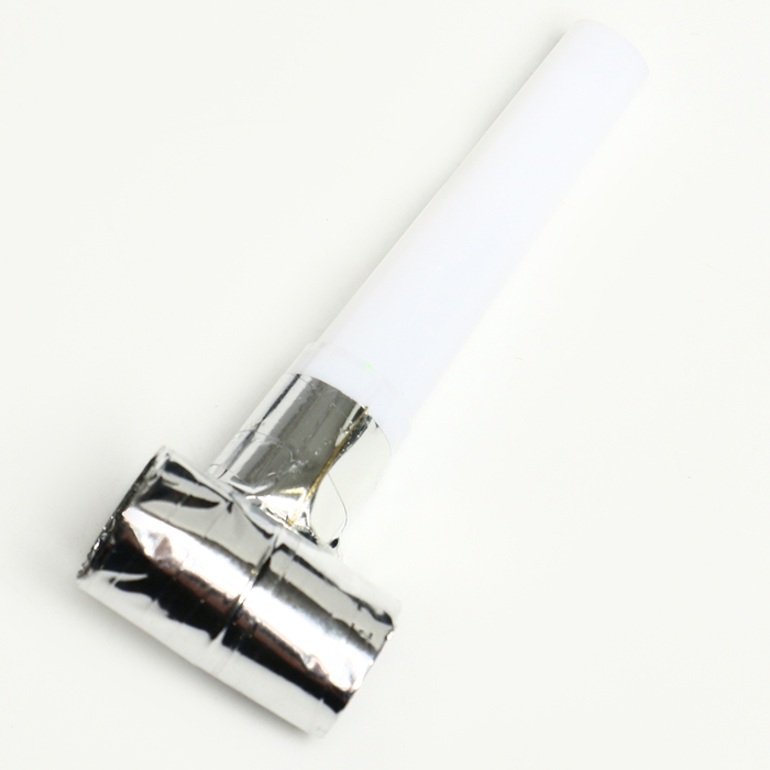 Карнавальный язычок &laquo;Праздник&raquo;, набор 6 шт., цвет серебро