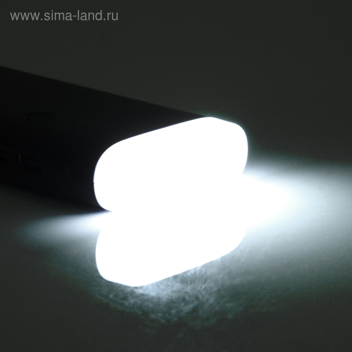 Внешний аккумулятор OXION, 3 USB, 10000 мАч, Li-ion, 2 A, пластик, черный