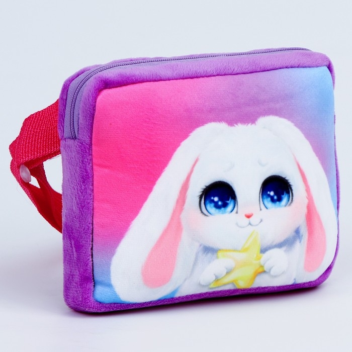 Сумка детская Сумка детская "Зайчонок", плюшевая