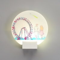 Бра "Летняя прогулка" LED 6Вт 4000К белый 24х6х24 см Бра "Летняя прогулка" LED 6Вт 4000К белый 24х6х24 см