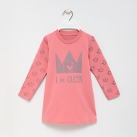 Платье для девочки, цвет розовый, рост 104 Платье для девочки, цвет розовый, рост 104