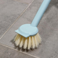 Щётки для уборки Доляна, 4 предмета: совок, 3 щётки, 30&times;21&times;12 см, цвет МИКС