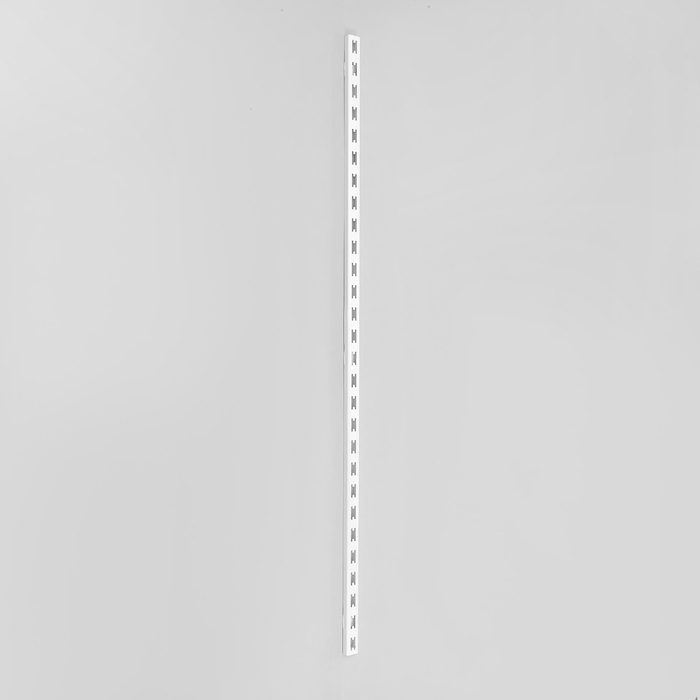 Стойка к стене для стеллажа, 1400 мм, цвет белый