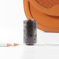 Нитки вощёные, плоские, 210D/16, 1 мм, 50 ± 2 м, цвет коричневый Нитки вощёные, плоские, 210D/16, 1 мм, 50 ± 2 м, цвет коричневый