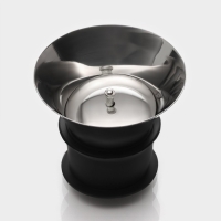 Декантер стеклянный с металлической крышкой Magistro &laquo;Богема&raquo;, 1,5 л, 15,5&times;20,5 см