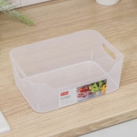 Корзина для хранения Scandi, 3,1 л, 24&times;17&times;9 см, цвет прозрачный