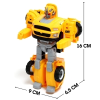 Конструктор винтовой &laquo;Такси&raquo;, 2 в 1 робот-машина