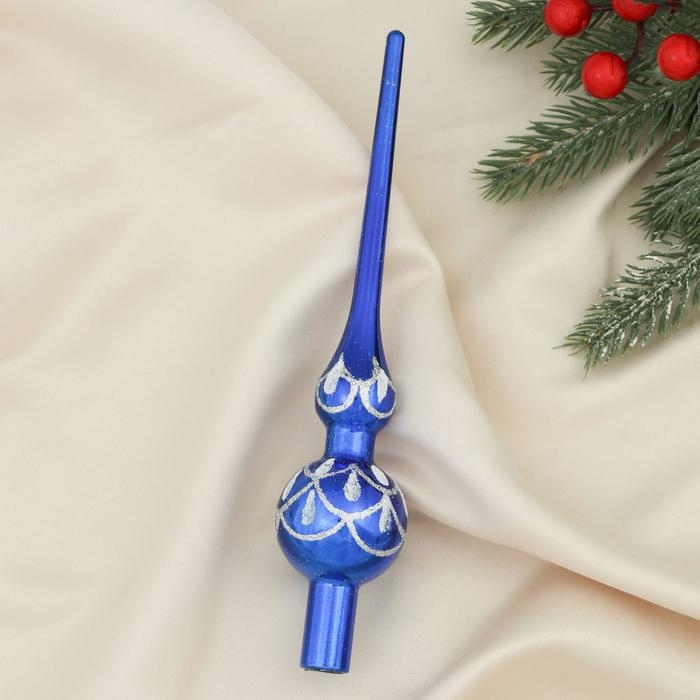 Наконечник Наконечник "Узоры" 20 см, синий