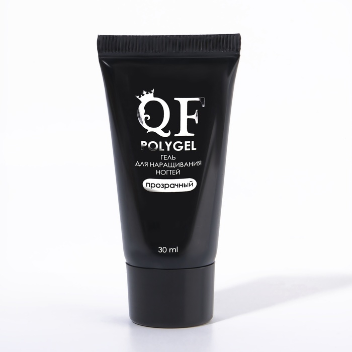 Полигель для наращивания, 3-х фазный, 30 мл, LED/UV, цвет прозрачный